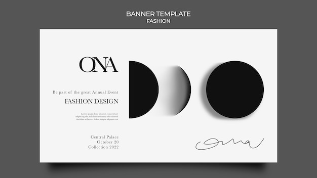 Gratis PSD banner-mal for motedesign
