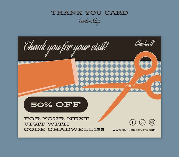 Gratis PSD barbermal-design