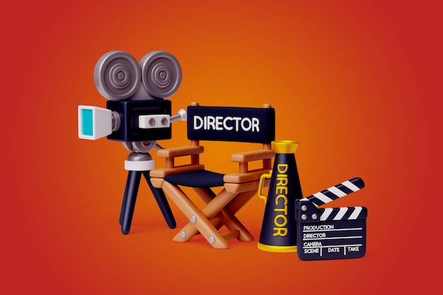 Gratis PSD biograf still life baggrund