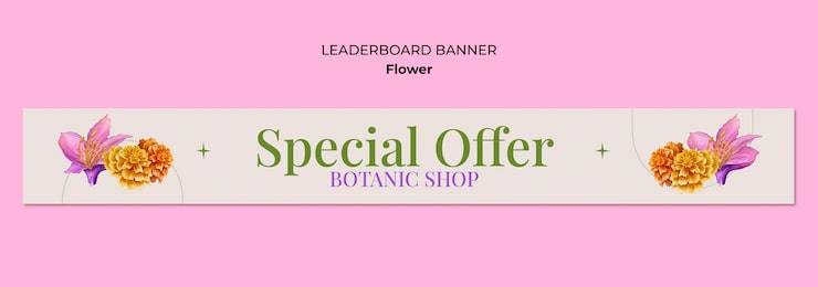 Gratis PSD blomstret skabelondesign