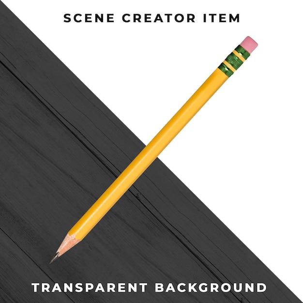 Gratis PSD blyantobjekt transparent psd