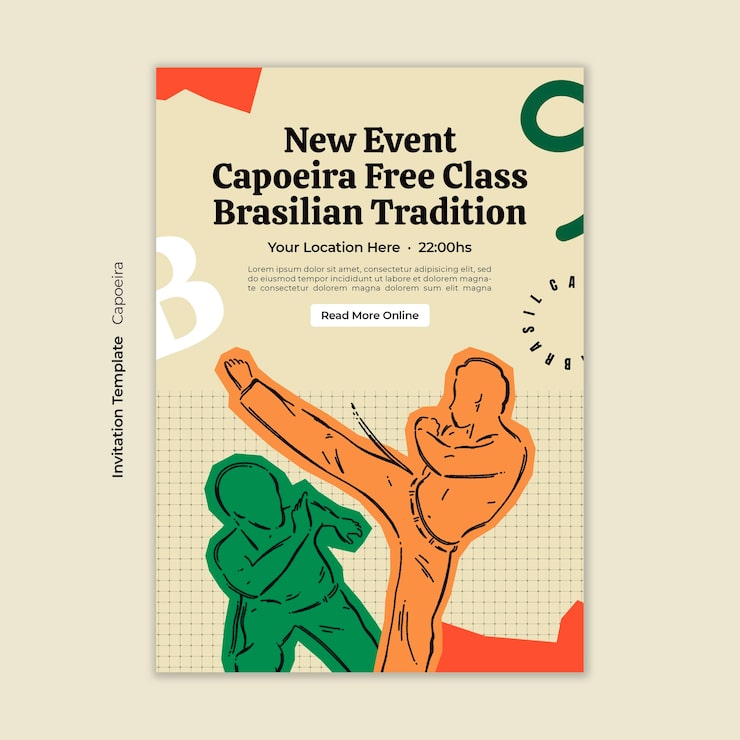 Gratis PSD capoeira-malldesign