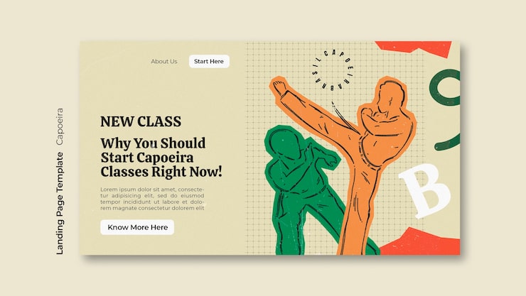Gratis PSD capoeira-malldesign