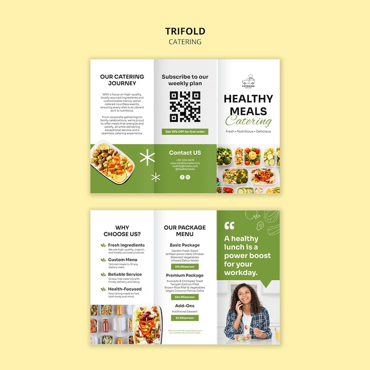 Gratis PSD catering service mal