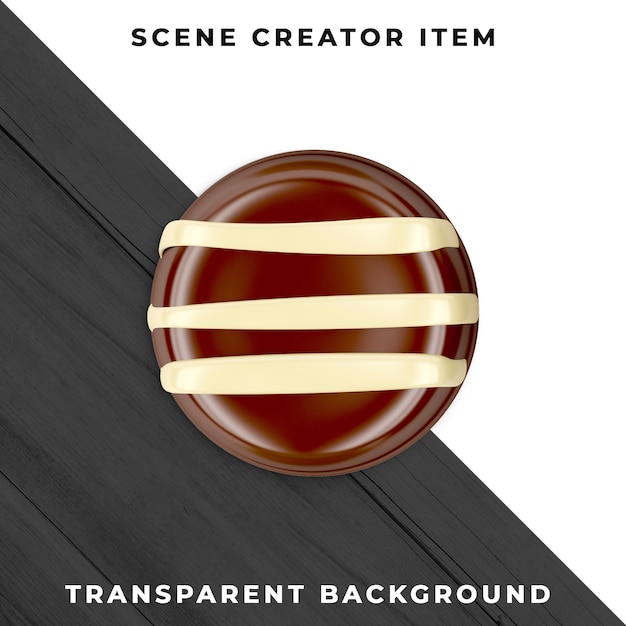 Gratis PSD chokolade transparent psd