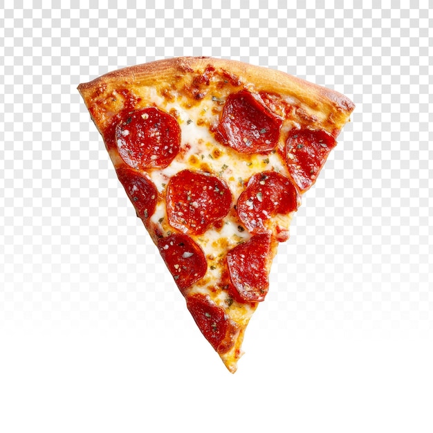 Gratis PSD deilig pepperoni pizza slice