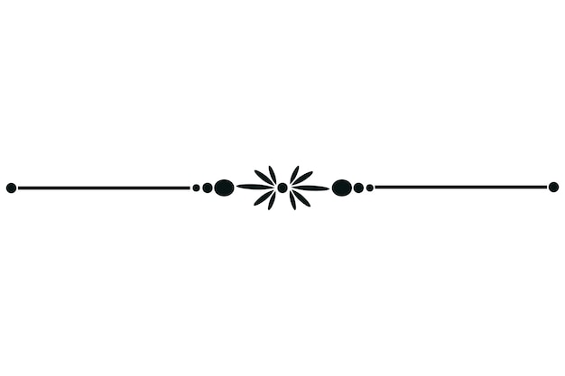 Gratis PSD dekorativ linjedelerdesign