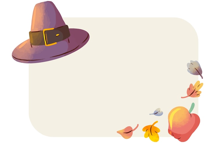 Gratis PSD design for thanksgiving-ramme