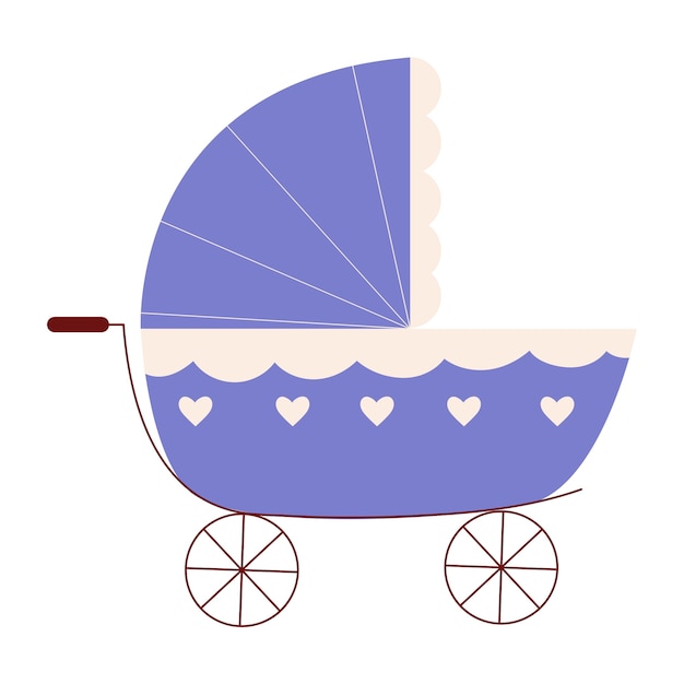 Gratis PSD designillustrasjon for babyshower for gutt