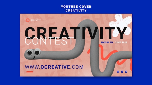 Gratis PSD designmal for kreativitet