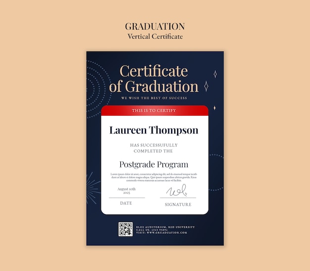 Gratis PSD dimissionsskabelondesign