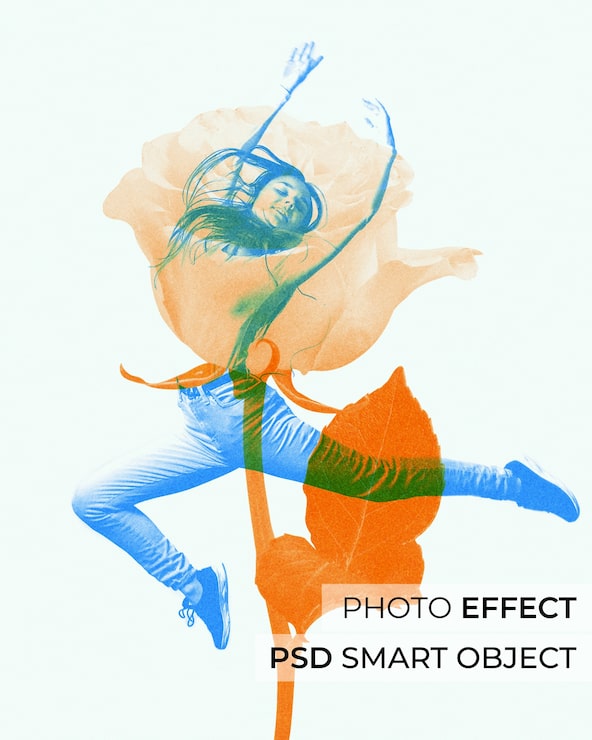 Gratis PSD dobbelt eksponering effekt