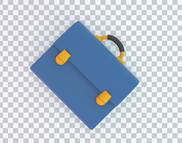 Gratis PSD dokumentmappe top view