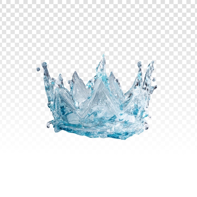 Gratis PSD dynamisk vannsprutkrone