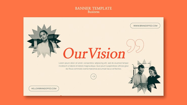 Gratis PSD flad design forretningsskabelon