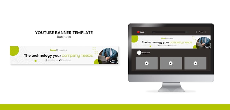 Gratis PSD flad design forretningsskabelon