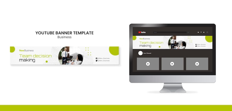 Gratis PSD flad design forretningsskabelon