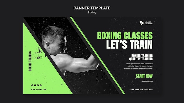 Gratis PSD flat design boksemal