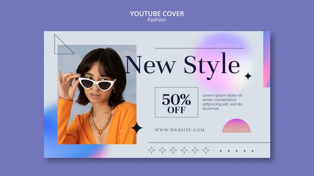 Gratis PSD flat design mode mall