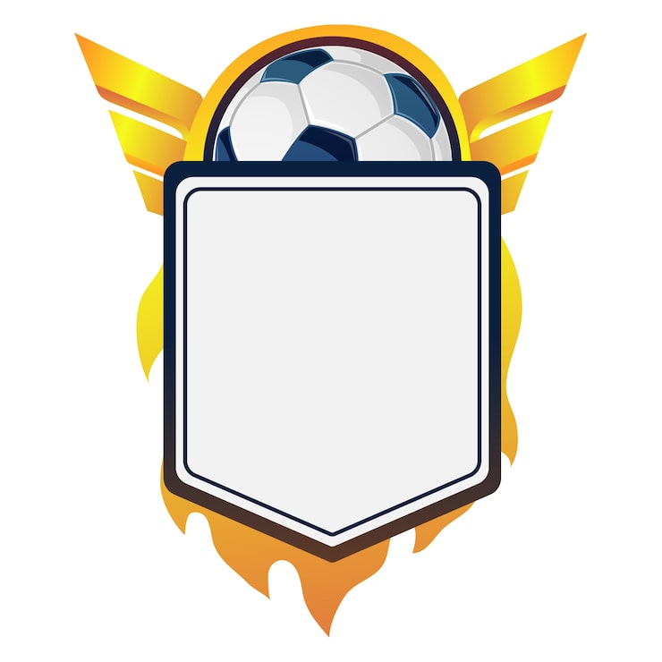 Gratis PSD fodbold ramme design