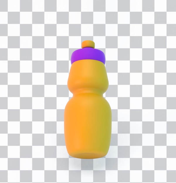 Gratis PSD framsida flaska