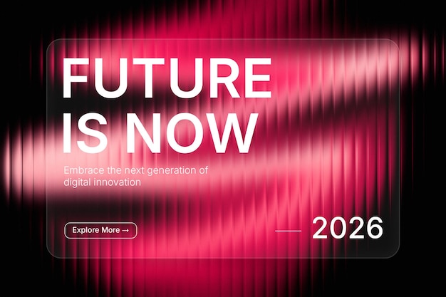 Gratis PSD framtiden är nu innovationsmall