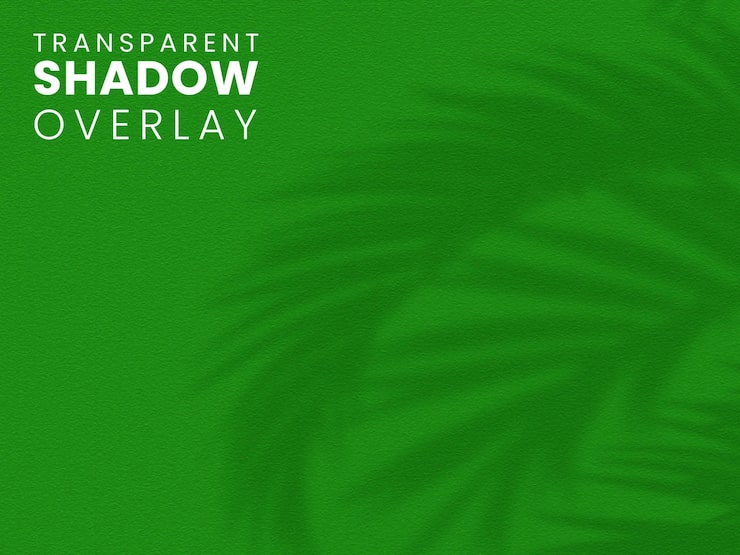 Gratis PSD gennemsigtig æstetisk skygge-overlay skabelon