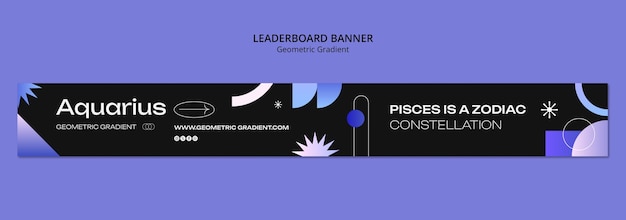 Gratis PSD geometrisk gradientmaldesign