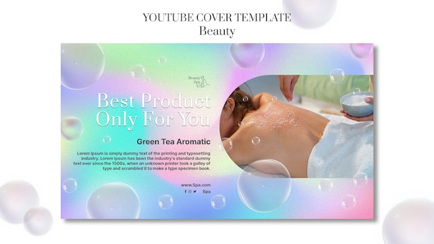Gratis PSD gradient skjønnhetsmal