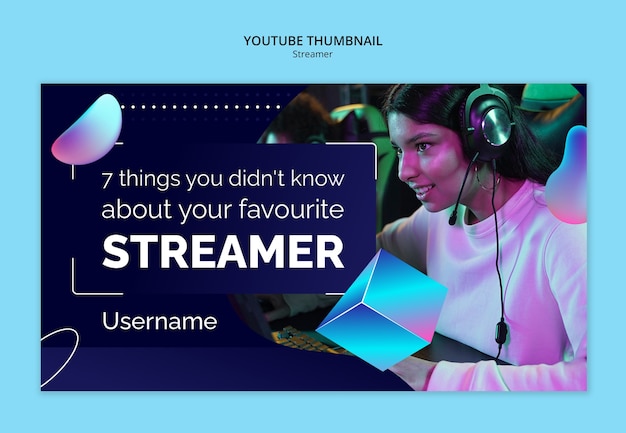 Gratis PSD gradient streaming hobby mal