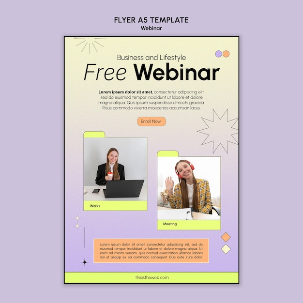 Gratis PSD gradient webinarmal