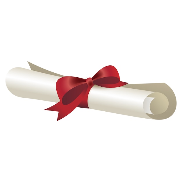 Gratis PSD graduation design element