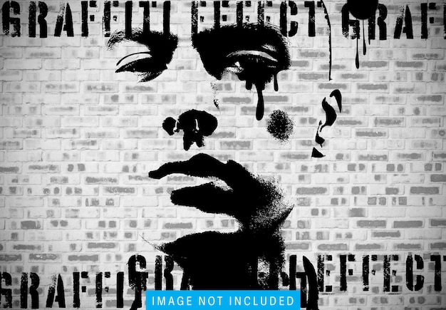 Gratis PSD graffiti billed effekt
