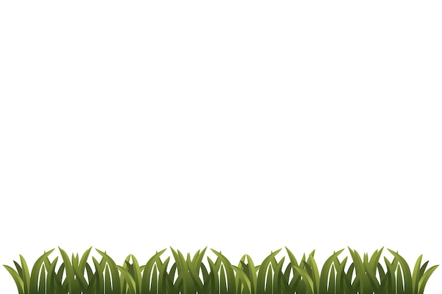 Gratis PSD gressillustrasjon isolert