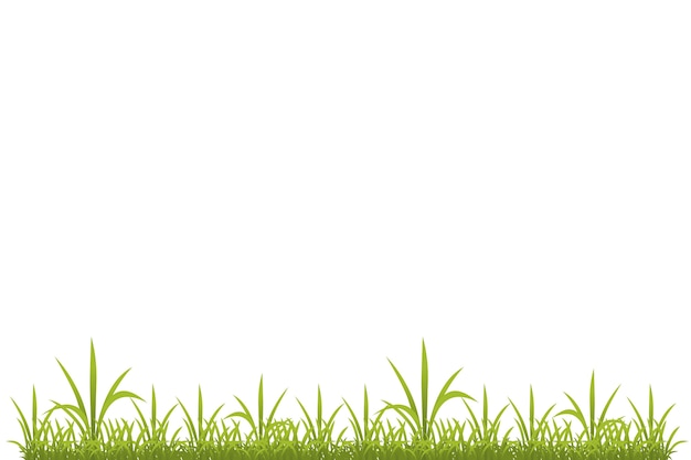 Gratis PSD gressillustrasjon isolert