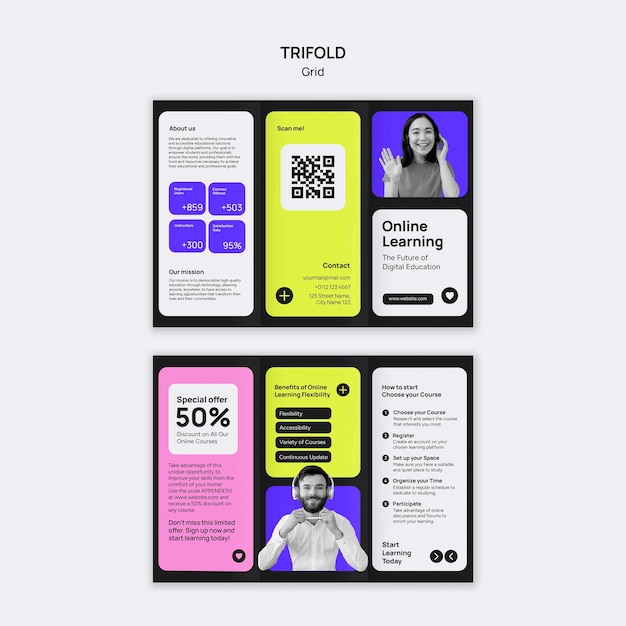 Gratis PSD grid mal design