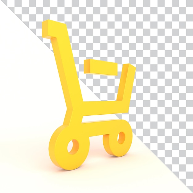Gratis PSD handlekurv minus, høyre side