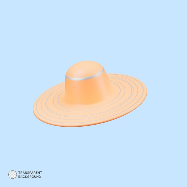 Gratis PSD hatikon isoleret 3d-rendering