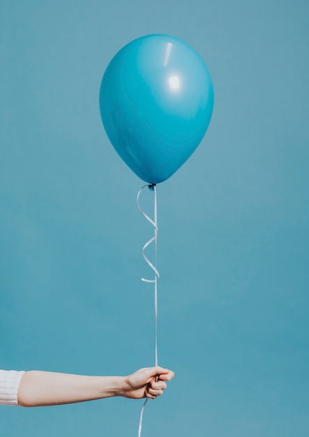 Gratis PSD heliumballon i en snor