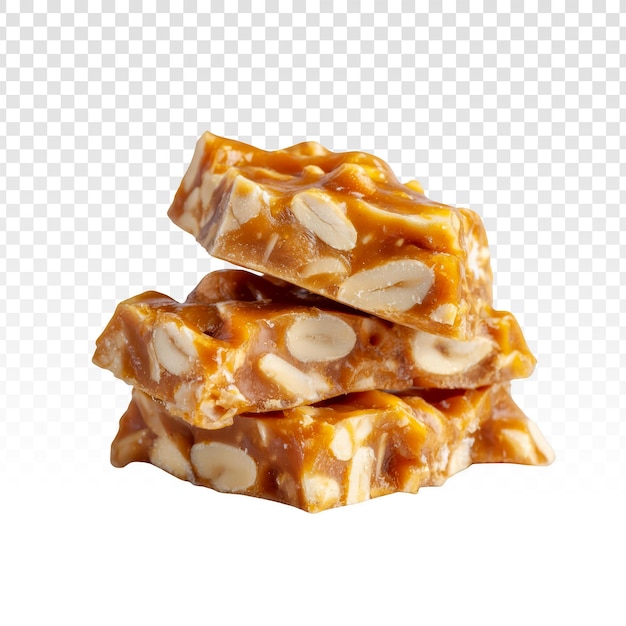 Gratis PSD hög av gyllene jordnötsbräckbitar.