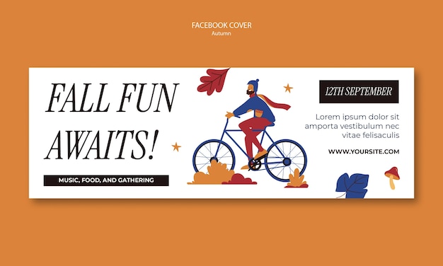 Gratis PSD høst mal design