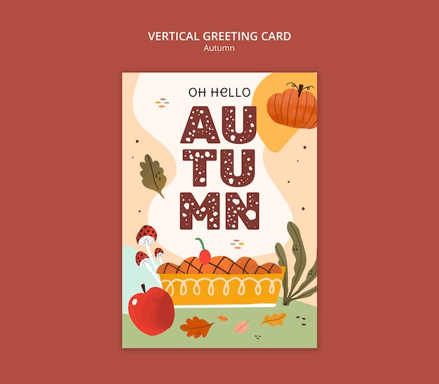 Gratis PSD høst mal design