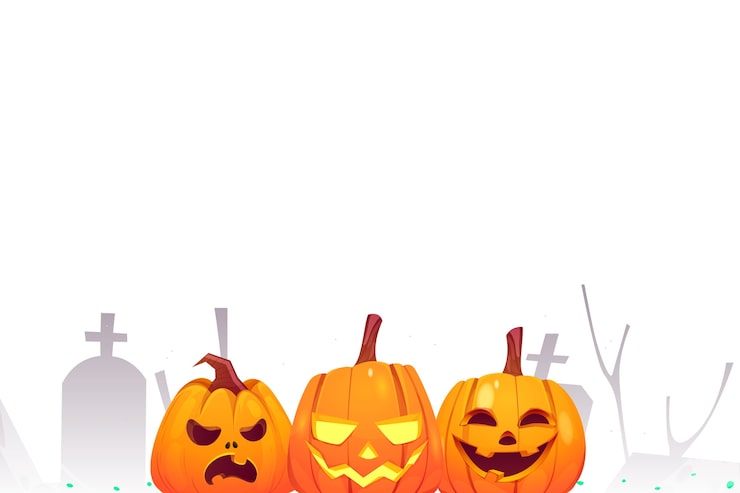 Gratis PSD illustrasjon av halloween-element