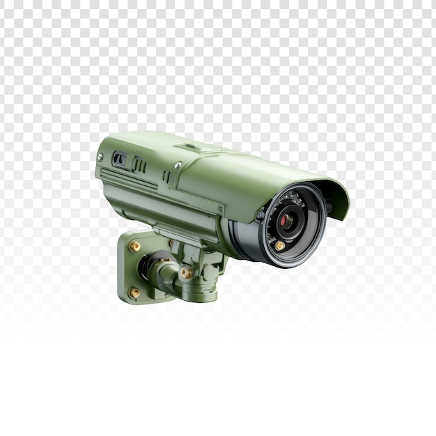 Gratis PSD isolerad grön säkerhetskamera