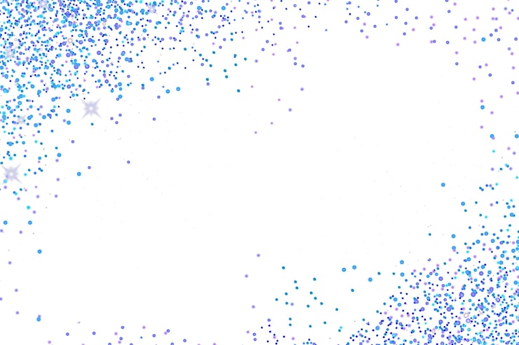 Gratis PSD isoleret glitterkant