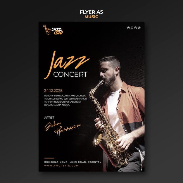 Gratis PSD jazzkonsert – mal