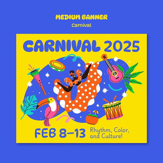Gratis PSD karnevalsfest i 2025