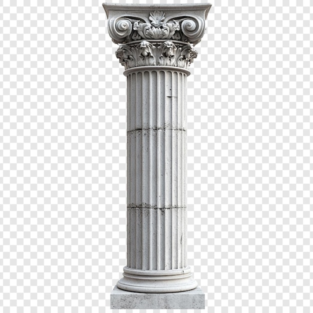 Gratis PSD klassisk jonisk kolonn arkitektonisk elegans