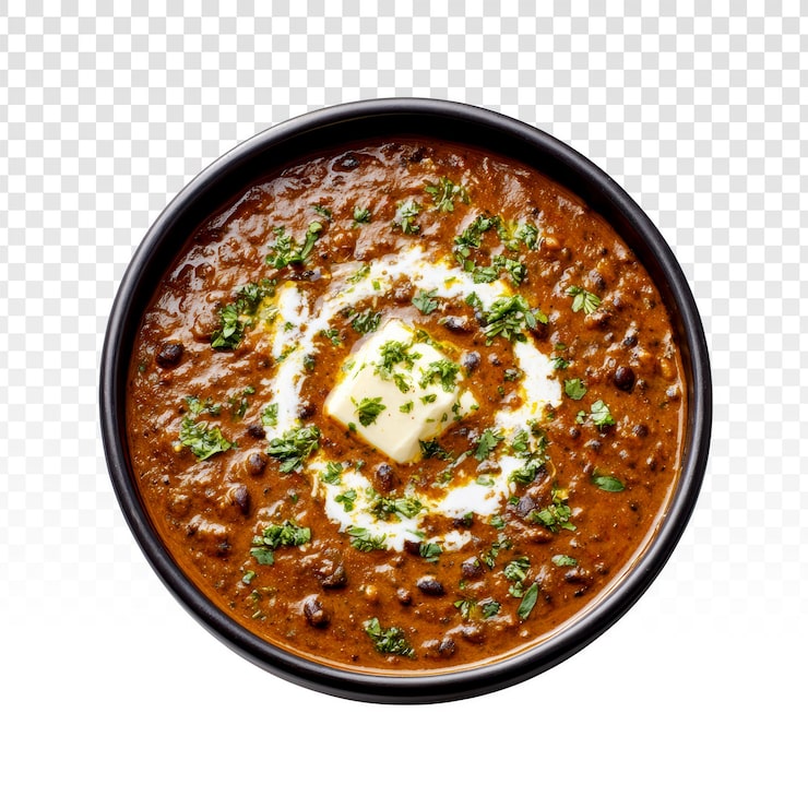 Gratis PSD krämig dal makhani indisk linsrätt