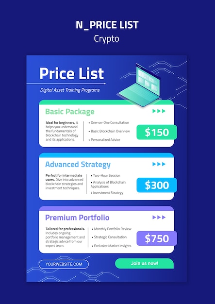 Gratis PSD kryptomall-design